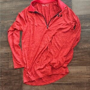 Under Armour HeatGear Red Pullover